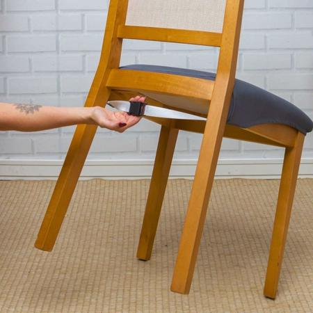 Imagem de Capa Para Assento De Cadeira Malha Estampada