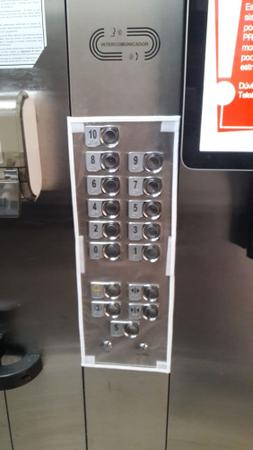 Imagem de Capa para botoeira de elevador evita curto circuito 65 x 25 (2 peças)