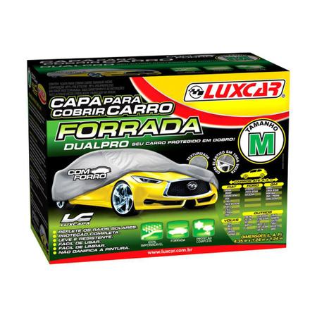 Imagem de Capa Para Cobrir Carro Dualpro Impermeável Forrada Luxcar