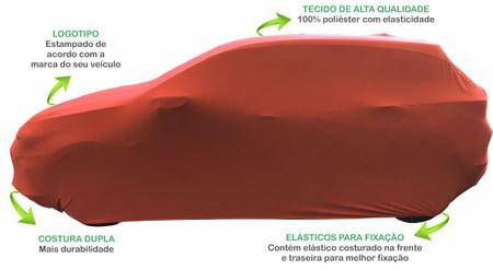 Imagem de Capa Para Cobrir Carro Volks Gol G4 Power Tecido Helanca