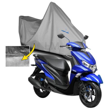 Imagem de Capa Para Cobrir Moto Yamaha Scooter Fluo 125  Forrada e Sem Forro