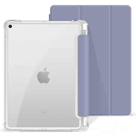 Imagem de Capa Para iPad 9, 8, 7 Geração 10.2 Capinha Tablet Smart Case Cover Protetora Anti Impacto com Compartimento Espaço p/ Caneta Pencil Premium Magnética