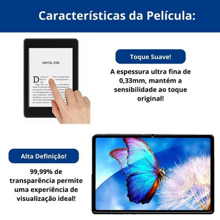 Imagem de Capa Para Kindle 11 Geração 2022 Material Sintético + Vidro