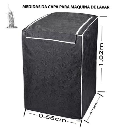 Imagem de Capa Para Máquina de Lavar Roupa 12 a 16 Kilos Lavadoura