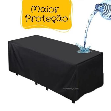 Imagem de Capa para ping pong klopf tênis mesa impermeável longa