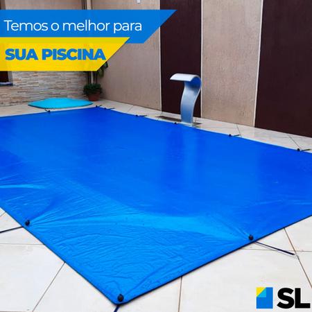 Imagem de Capa para Piscina 10 em 1 Proteção 7x3,5 Azul 300 Micras