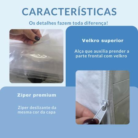 Imagem de Capa para secadora samsung 18kg transparente