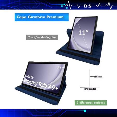 Imagem de Capa para tablet Samsung A9+ 11Polegadas+Película+Caneta