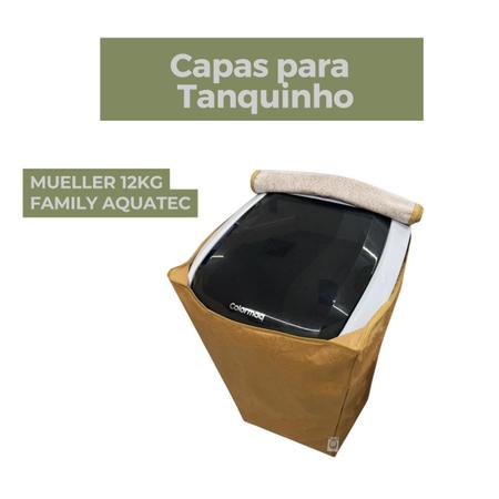 Imagem de Capa para tanquinho mueller 12kg family aquatec impermeável flex 