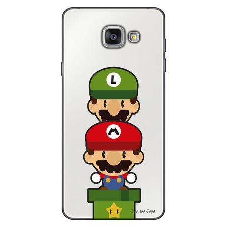 Imagem de Capa Personalizada para Samsung Galaxy A9 A910 Totem Super Mario - TP60