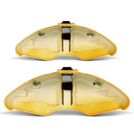 Imagem de Capa Pinça de Freio Tuning Shutt Universal Amarela ABS 2 Peças Aro 14 ou Superior Similar Brembo