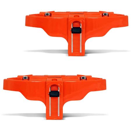 Imagem de Capa Pinça de Freio Tuning Shutt Universal Laranja ABS 2 Peças Aro 14 ou Superior Similar Brembo
