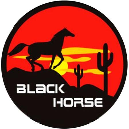 Imagem de Capa Pneu Roda Estepe Universal com Cadeado Anti Furto Aro 14 à 17 Carrhel 457 Black Horse Cavalo