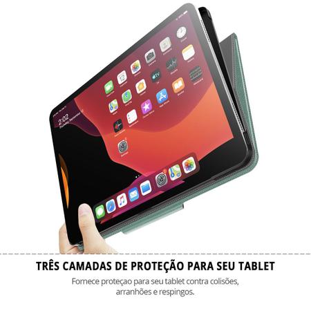 Imagem de Capa Premium Classic Séries iPad Pro 11 2018 A1980 A1934 c/ Função Wake Sleep e Suporte Apple Pencil