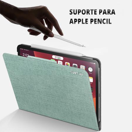 Imagem de Capa Premium Classic Séries iPad Pro 11 2018 A1980 A1934 c/ Função Wake Sleep e Suporte Apple Pencil