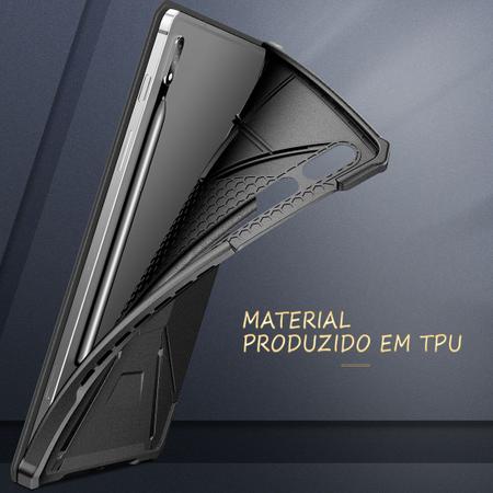 Imagem de Capa Premium Flex Cover Tab S7 11 pol 2020 SM-T870 e SM-T875 com Suporte S pen e Função Wake Sleep