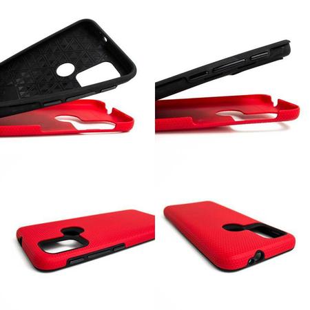 Imagem de Capa Protetora Anti Impacto Strong Duall Iwill para Motorola Moto G30 6.5 - Vermelho