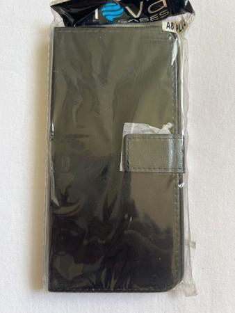 Imagem de capa protetora de silicone carteira flip TPU cores para samsung a8 plus a7 2018