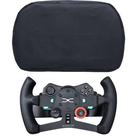 Capa Protetora para Volante Logitech Thrustmaster Fanatec Moza Racing  Simulador Gamer até 28cm de Diâmetro - Qualidade e Proteção em Capas