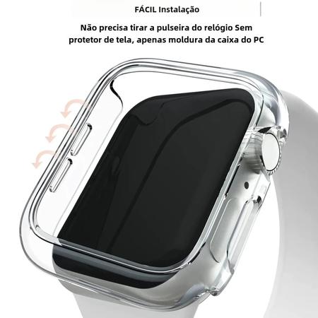 Imagem de Capa Protetora Para Apple Watch, Para Série 8 7 Se 6 5 4 3 9 45mm 44mm 42mm 41mm 38mm