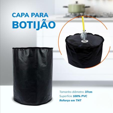 Imagem de Capa Protetora Para Botijão Bujão De Gás Impermeável