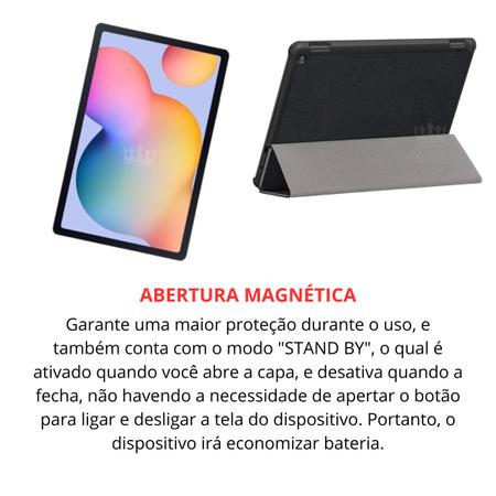 Imagem de Capa Protetora Para Tablet S6 Lite P610/P615 +Pelicula Vidro