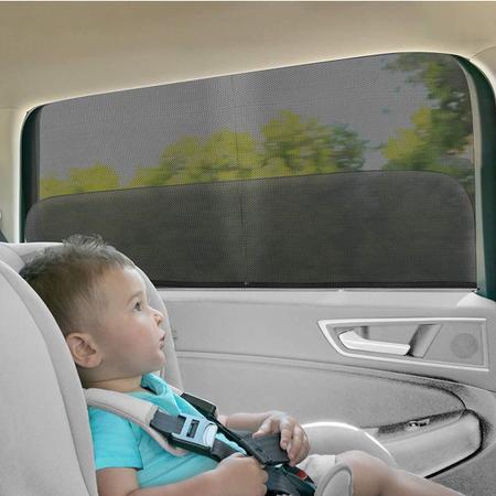 Capa Protetora Solar Buba Protetor para Janela de Carro para Bebê em Tecido Preto Imagem de Capa Protetora Solar Buba Protetor para Janela de Carro para Bebê em Tecido Preto