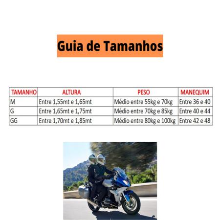 Imagem de Capa Roupa De Chuva Nylon Star Capas Impermeável Para Motociclista Motoqueiro Motoboy