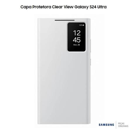 Imagem de Capa Samsung Clear View Para Galaxy S24 Ultra -