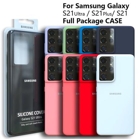 Capa Case Samsung Galaxy S21 Ultra (Tela 6.8) Silicone Original - Capinha  de Celular - Magazine Luiza