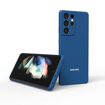 Capa Samsung Galaxy S21 (6.2) / S21+ Plus (6.7) / S21 Ultra (Tela 6.8)  Silicone Aveludado Microfibra - Case Store - Capinha de Celular - Magazine  Luiza