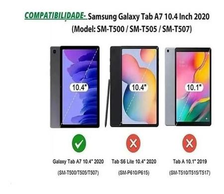 Imagem de Capa Smart Case P/ Samsung Galaxy Tab A7 10.4 T500 T505 C/nf