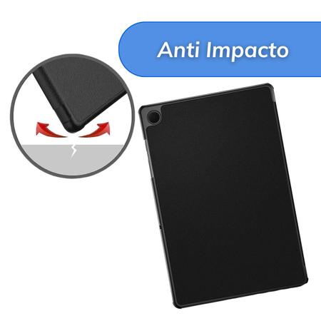 Imagem de Capa Smart Case P/ Tablet A9 Plus Samsung Galaxy + Película X210/X216