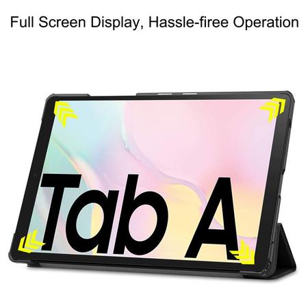 Imagem de Capa Smart case para Tablet Samsung A7 10.4 Polegadas T500 T505 + Película de Vidro
