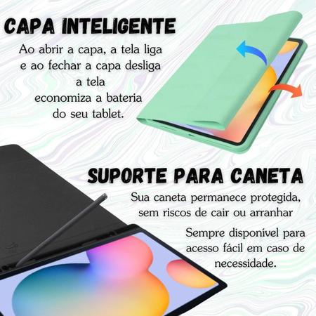 Imagem de Capa Teclado Tablet Samsung Tab S6 Lite 10.4 P619 P613 Rosa