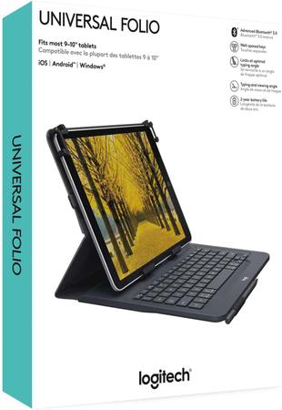 Imagem de Capa Teclado Universal Folio Bluetooth para Tablets de 9 e 10 - 920-008334
