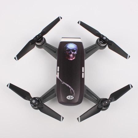 Imagem de Capa Temática Skull Sunnylife Para Drone Dji Spark