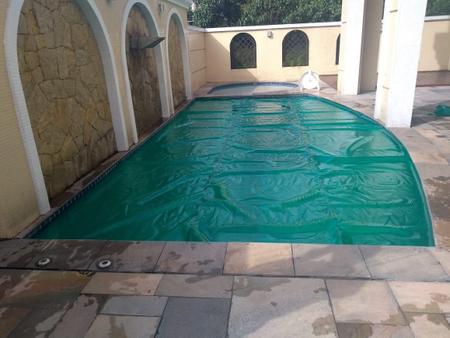 Capa Térmica Para Piscina 11 X 3 Thermocap 500 Micras Verde Imagem de Capa Térmica Para Piscina 11 X 3 Thermocap 500 Micras Verde