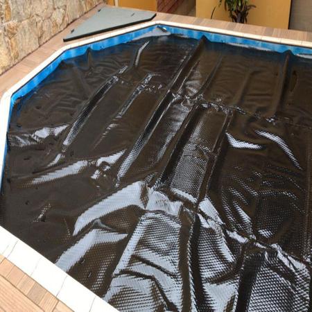 Capa Térmica Para Piscina 7 X 4 Thermocap 500 Micras Preto Imagem de Capa Térmica Para Piscina 7 X 4 Thermocap 500 Micras Preto