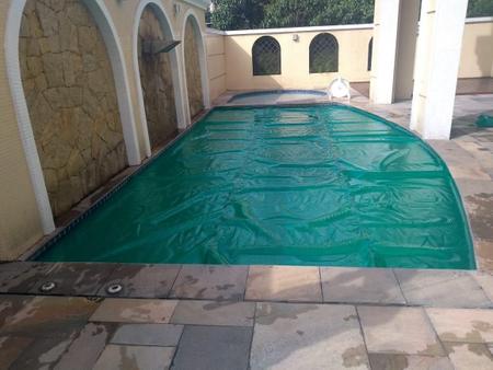 Capa Térmica Para Piscina 7 X 4 Thermocap 500 Micras Verde Imagem de Capa Térmica Para Piscina 7 X 4 Thermocap 500 Micras Verde