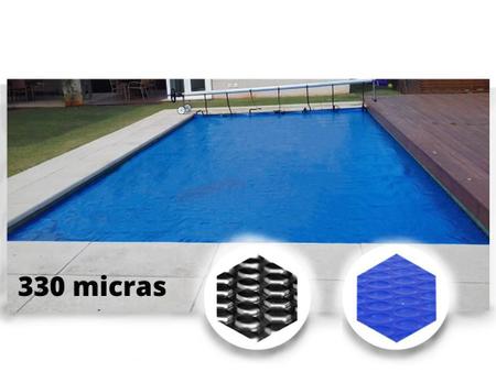Capa Térmica Piscina 330 Micras Atco 11X3 Black/Blue 3X11 Imagem de Capa Térmica Piscina 330 Micras Atco 11X3 Black/Blue 3X11