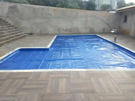 Imagem de Capa Térmica Piscina 5,00x2,50 300 Micras Black/Blue Inbrap