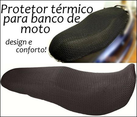 Imagem de Capa Térmica Protetora Sol Banco Moto Impermeável Universal