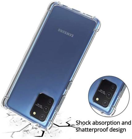 Imagem de Capa Tpu Antishock Case Bordas Reforçadas Samsung Galaxy S10 LITE 6.7