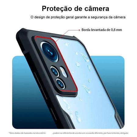 Capa Suporte Cartão Anti Impacto Ring Xiaomi Redmi Note 12s