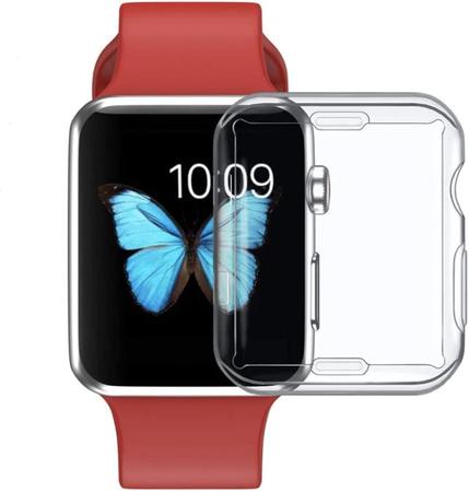 Imagem de Capa Transparente Silicone Compatível com SmartWatch 42 / 44mm