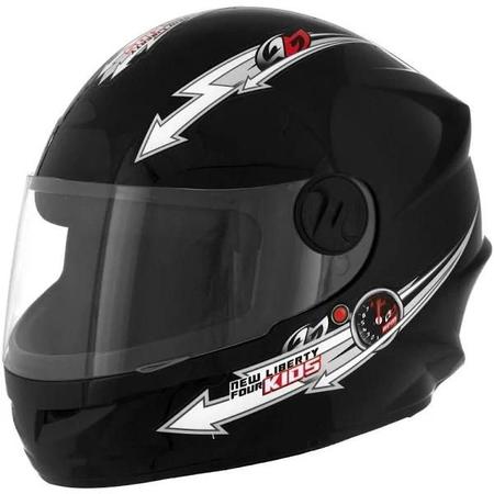 Imagem de Capacete 54 Pro Tork Liberty Four Kids Preto