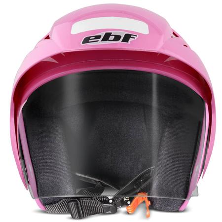 Imagem de Capacete Aberto Feminino EBF Thunder Open New Summer Rosa Moto