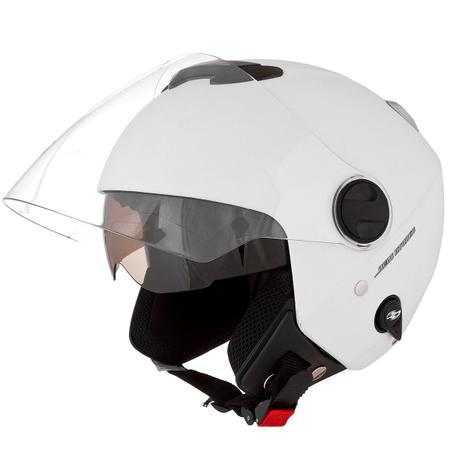Imagem de Capacete Aberto Moto Masculino Pro Tork New Atomic Solid Fosco com Óculos Proteção Solar