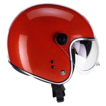 Capacete Aberto Para Moto Peels Click Stripes Vermelho Perolado - Capacete  de Moto - Magazine Luiza